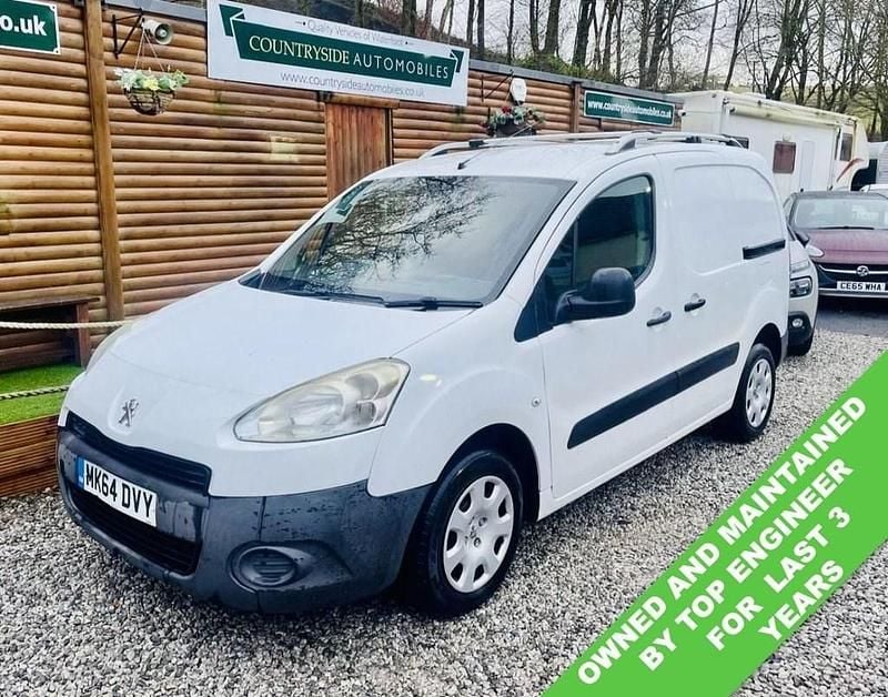 Used Peugeot Partner S 90 HP (66 kW) 2014 White MPV