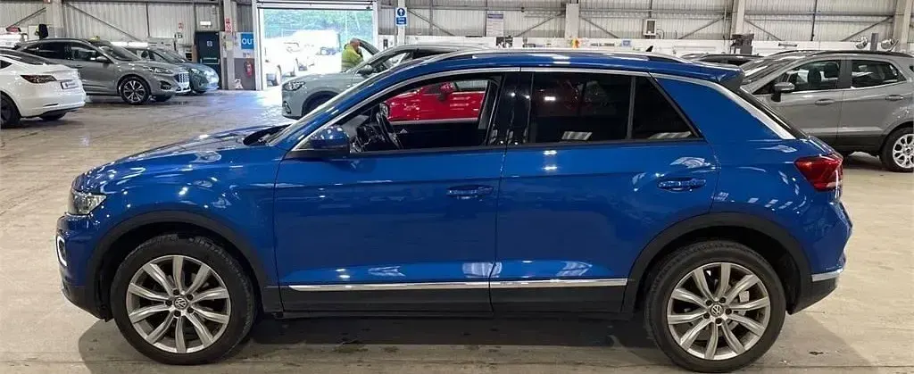 Używany VW T-Roc SEL 150 KM (110 kW) 2018 Niebieski SUV