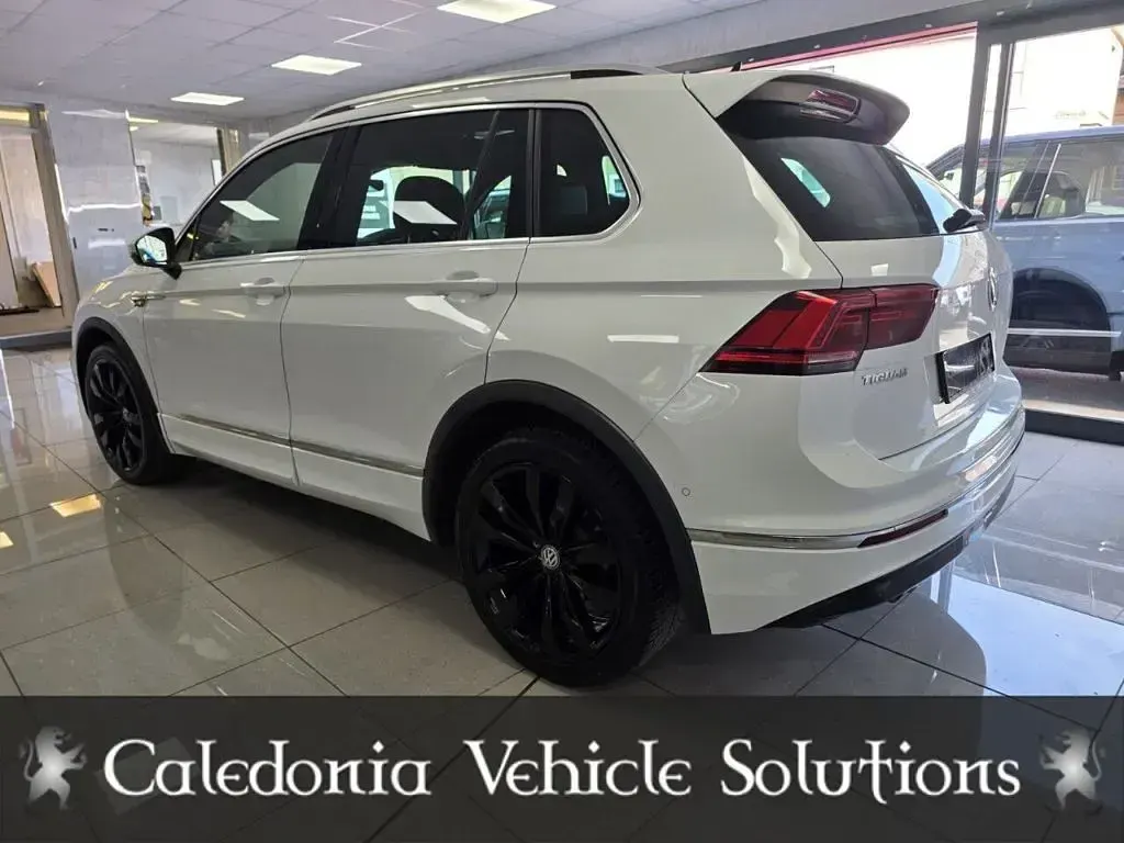 Used VW Tiguan R-line 150 HP (110 kW) 2019 White SUV