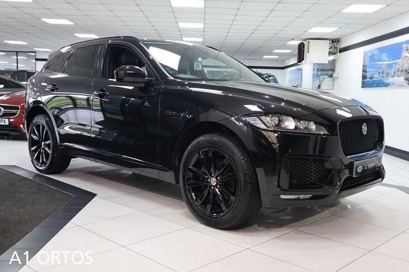 Black Used 2019 Jaguar F-Pace Chequered Flag SUV | £23,949 (Fair price) - Image 1/1