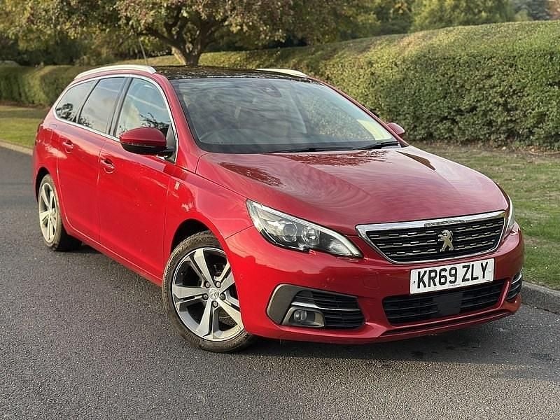 Red Used 2019 Peugeot 308 S Estate | £6,490 (Fair price) - Image 1/4