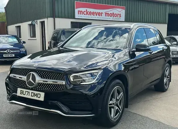 Used Mercedes GLC220 AMG line 194 HP (142 kW) 2022 Black SUV