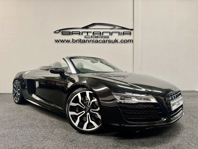 Used Audi R8 Spyder Advanced 525 HP (386 kW) 2015 Black Cabriolet