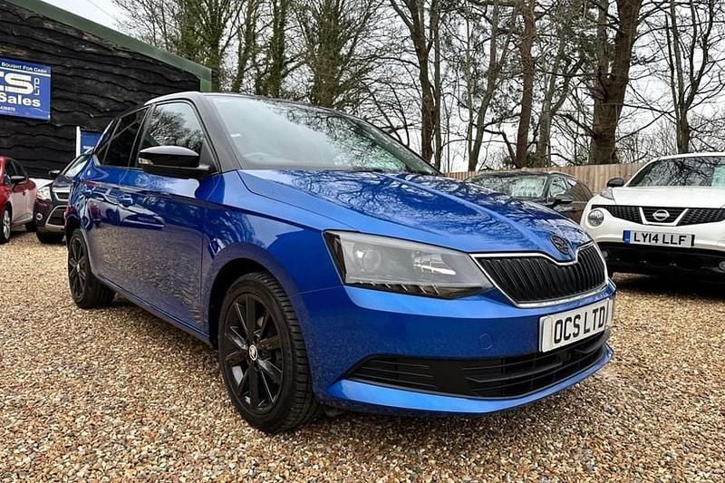 Used Skoda Fabia Colour Edition 2016 Blue Hatchback