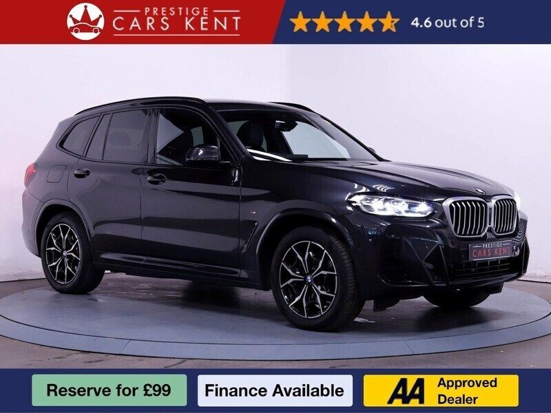 Grey Used 2022 BMW X3 M Sport SUV | £36,904 (Fair price) - Image 1/4