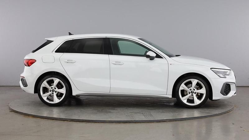 Used Audi A3 Sportback S-Line 2022 Glacier white Hatchback