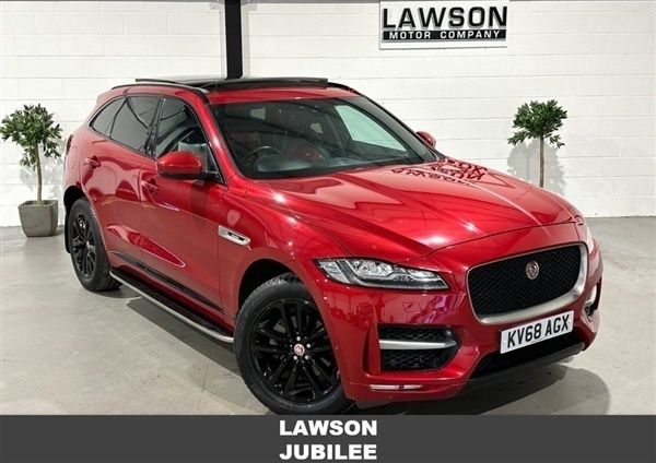 Red Used 2018 Jaguar F-Pace R-Sport SUV | £18,490 (Fair price) - Image 1/1
