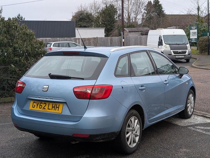 Used Seat Ibiza ST SE 105 HP (77 kW) 2012 Blue Estate