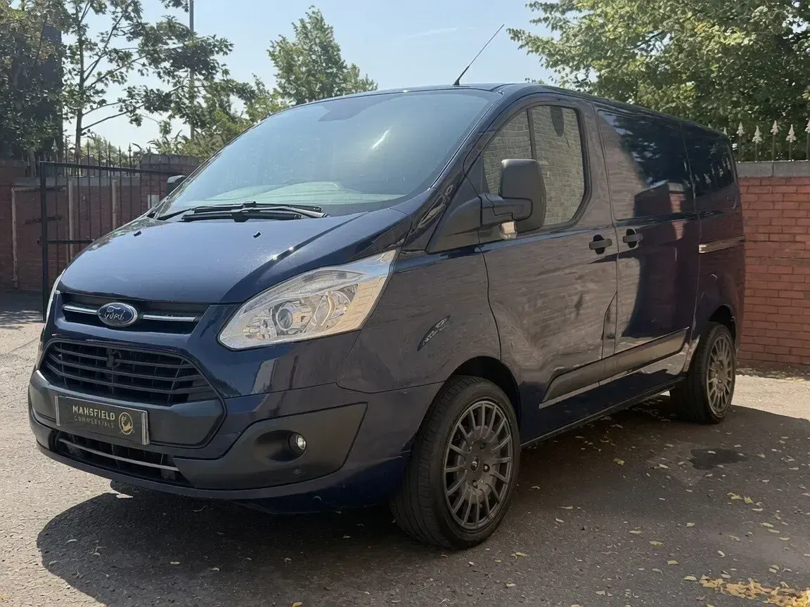 Used Ford Transit Custom Trend 130 HP (95 kW) 2017 Blue Van