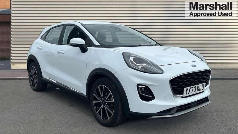 White Used 2023 Ford Puma Gen-E Titanium SUV | £15,505 - Image 1/4