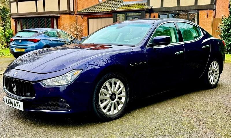 Used Maserati Ghibli 275 HP (202 kW) 2014 Blue Sedan