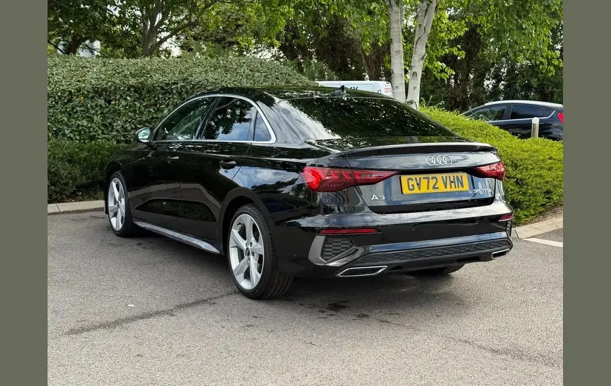 Used Audi A3 S-Line 147 HP (108 kW) 2023 Black Sedan