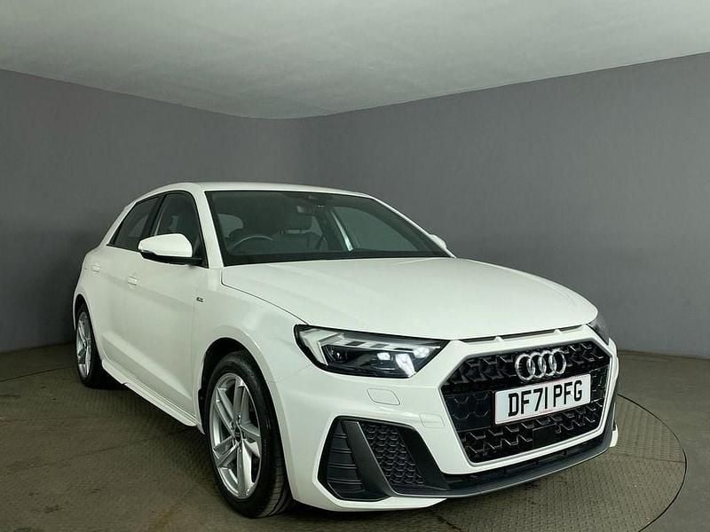 White Used 2022 Audi A1 Sportback S-Line Hatchback | £17,299 (Fair price) - Image 1/4