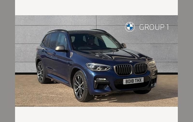 Used BMW X3 M Sport 360 HP (264 kW) 2018 Blue SUV
