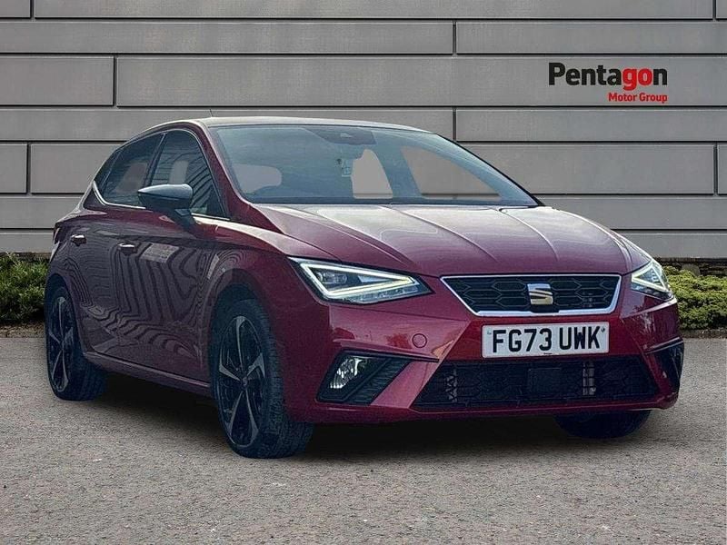 Red Used 2023 Seat Ibiza FR Sport Hatchback | £15,995 (Fair price) - Image 1/4