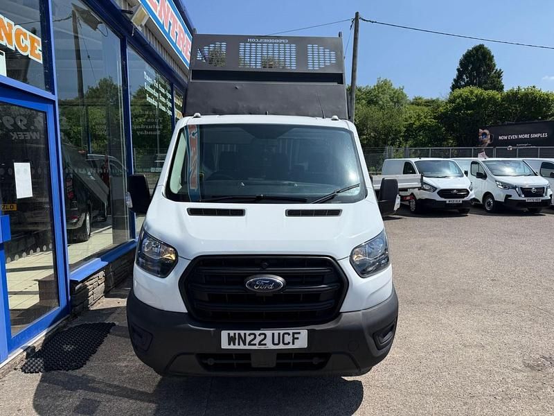 Used Ford Transit 130 HP (95 kW) 2022 White Cabriolet