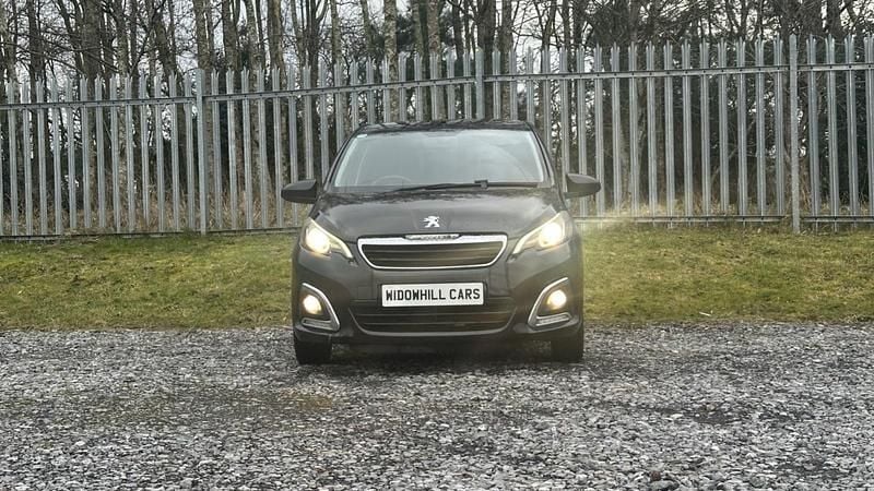 Used Peugeot 108 Allure 82 HP (60 kW) 2014 Black Hatchback