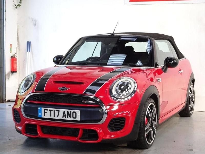 Used Mini John Cooper Works Cabriolet 231 HP (169 kW) 2017 Red Cabriolet