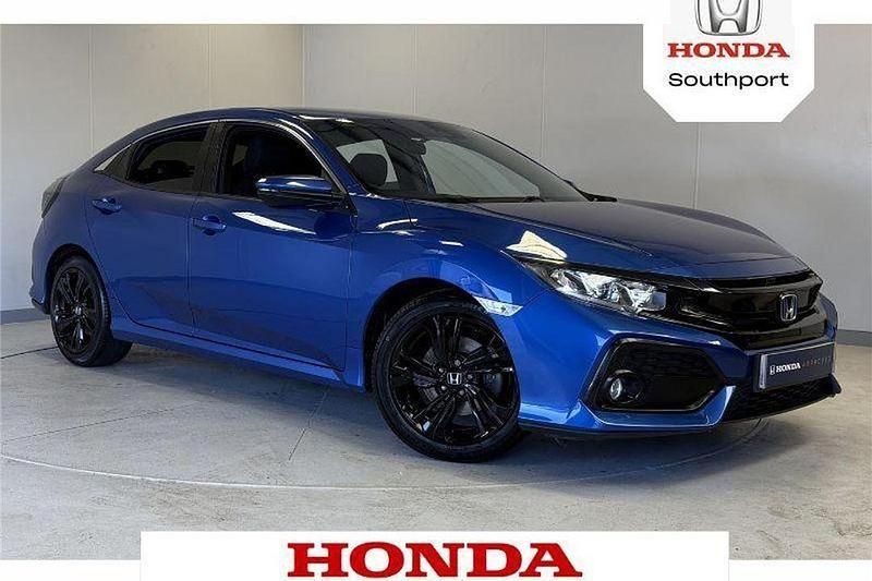 Blue Used 2019 Honda Civic SR Hatchback | £13,798 (Fair price) - Image 1/4