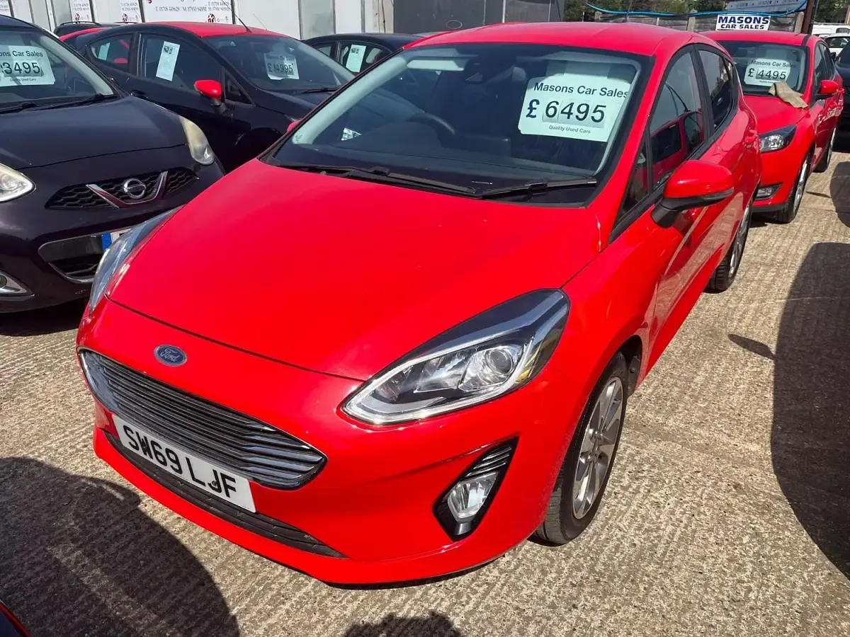 Used Ford Fiesta Trend 2020 Red Hatchback