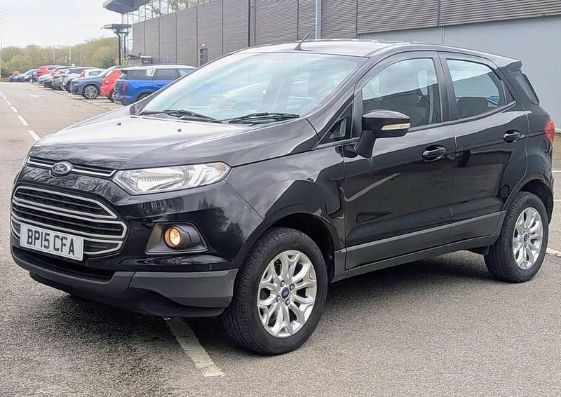 Used Ford Ecosport Zetec 112 HP (82 kW) 2015 Black SUV