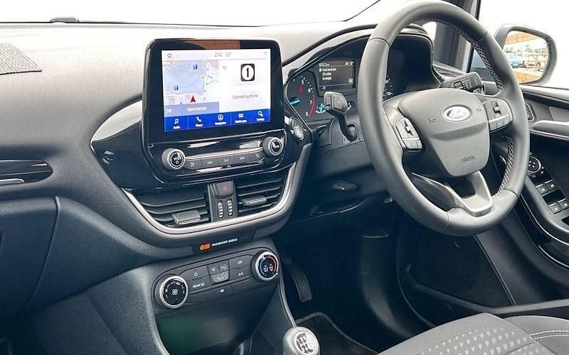 Used Ford Fiesta Titanium 95 HP (69 kW) 2021 Blue Hatchback