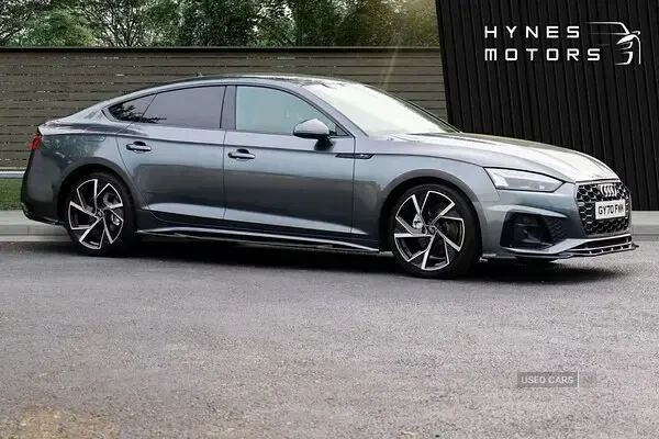Used Audi A5 S-Line 163 HP (119 kW) 2020 Grey Coupe