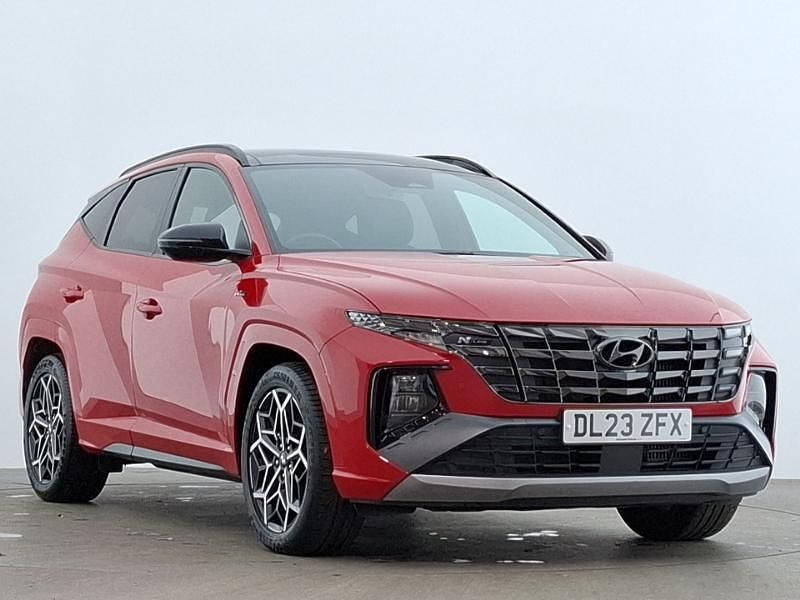 Red Used 2023 Hyundai Tucson N Line SUV | £24,998 (A bit pricey) - Image 1/4