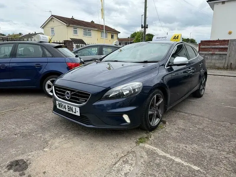 Used Volvo V40 R-Design 2014 Blue Hatchback
