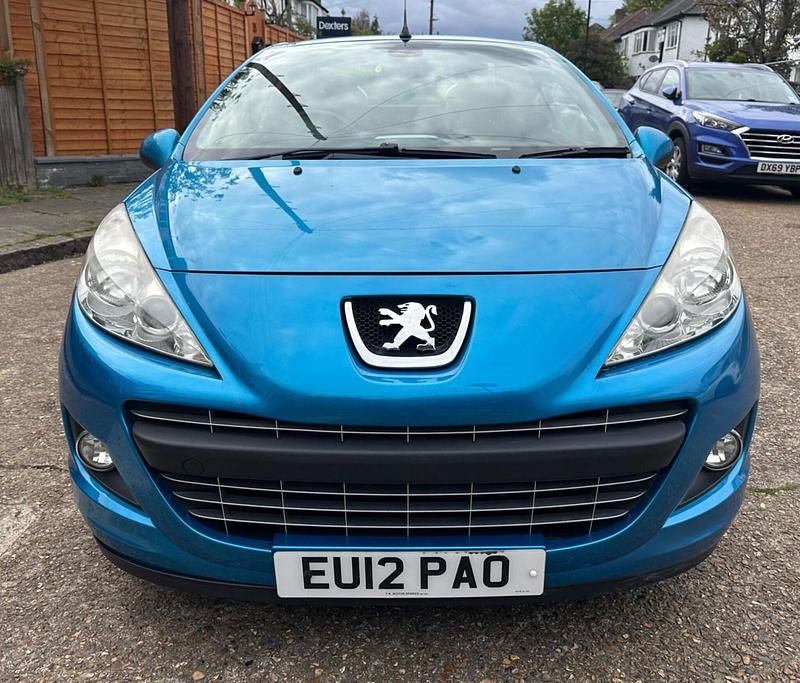 Used Peugeot 207 GTi 120 HP (88 kW) 2012 Blue Cabriolet