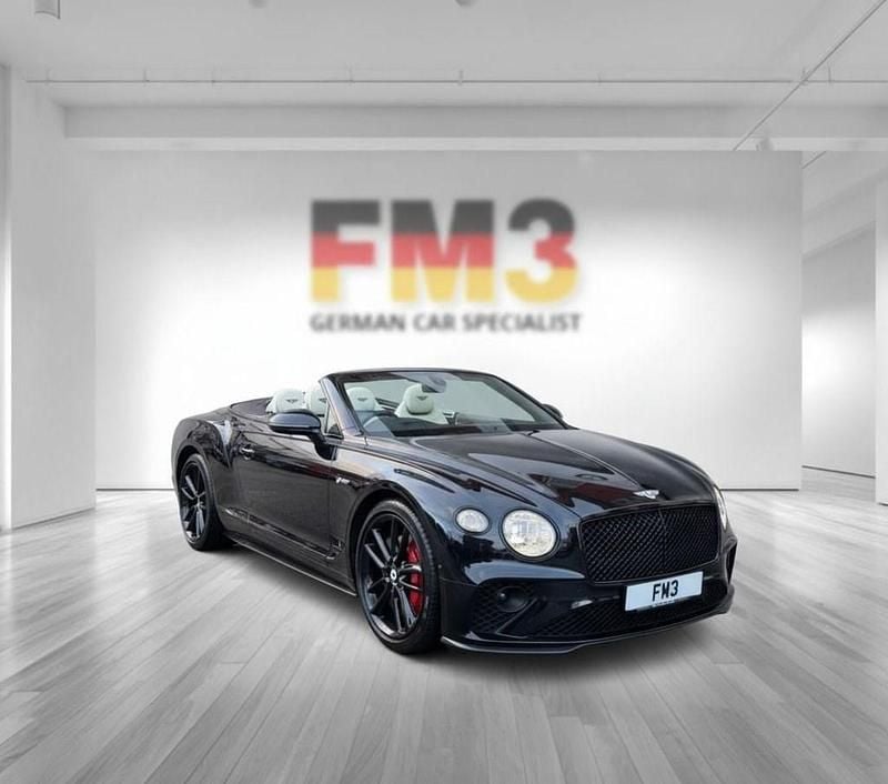Used Bentley Continental GT Convertible 550 HP (404 kW) 2021 Black Cabriolet