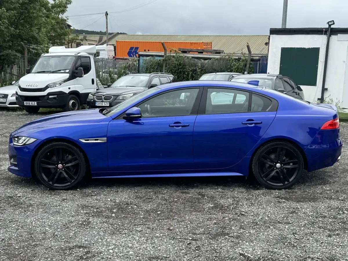Used Jaguar XE R-Sport 2016 Blue Sedan