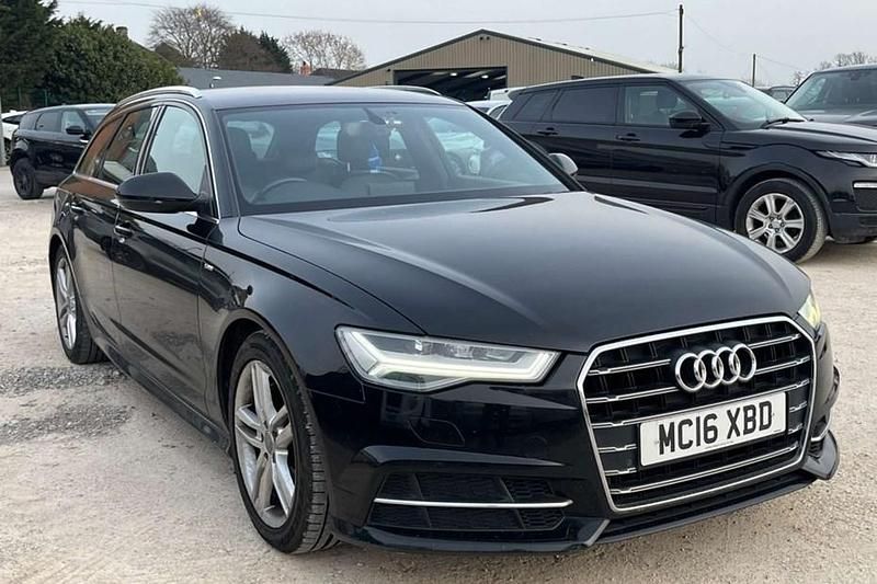 Used Audi A6 S-Line 190 HP (139 kW) 2016 Black Estate