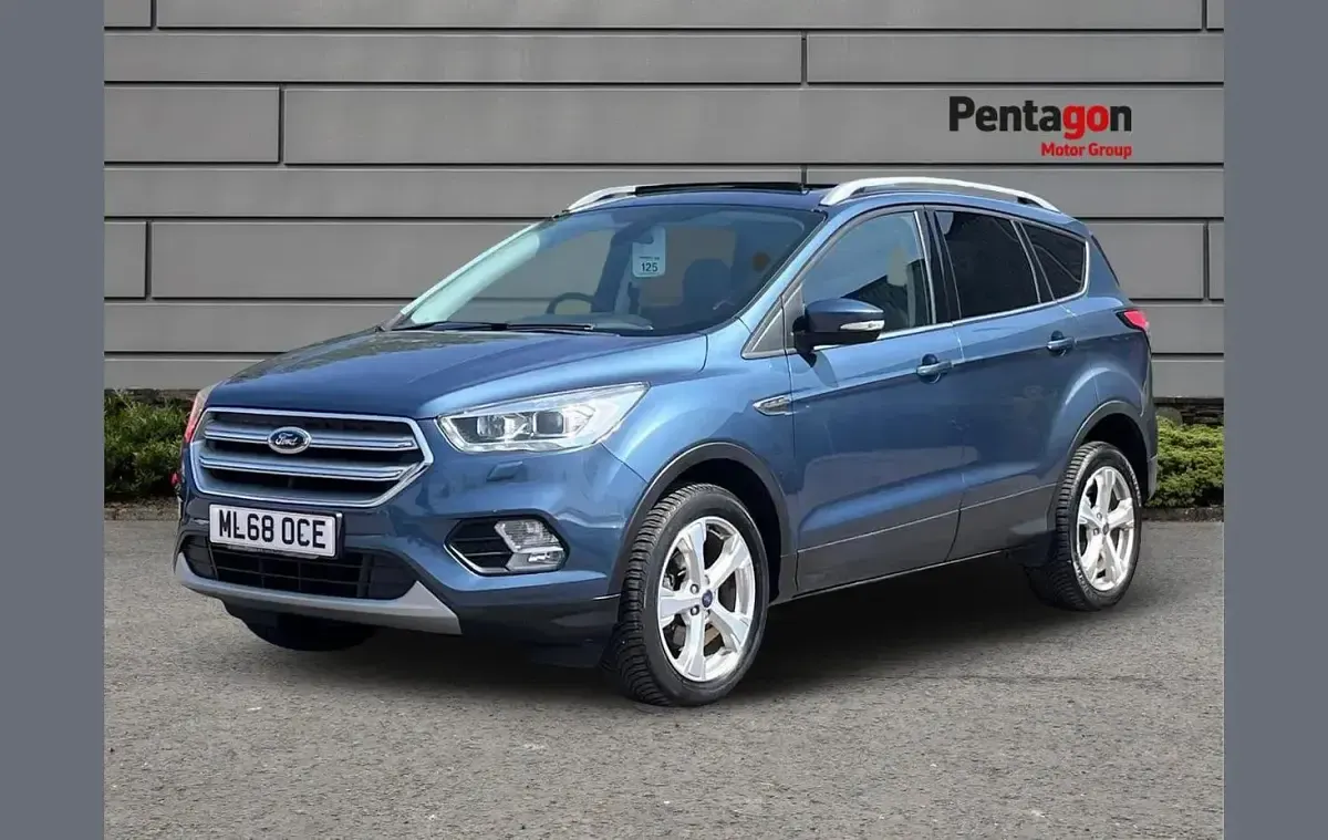 Used Ford Kuga Titanium X 120 HP (88 kW) 2018 Blue SUV