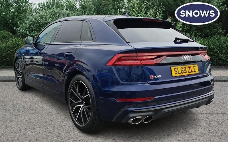 Używany Audi SQ8 Comfort 435 KM (319 kW) 2019 Niebieski SUV