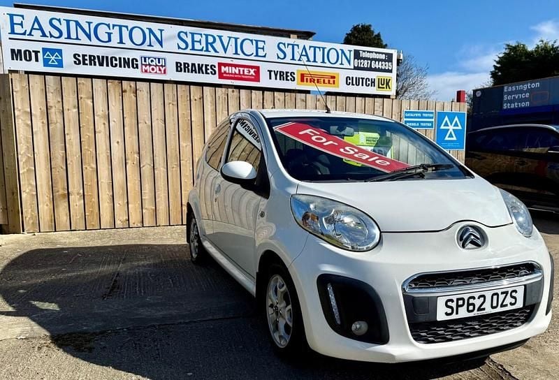 Used Citroën C1 VTR Sport 68 HP (50 kW) 2012 White Hatchback