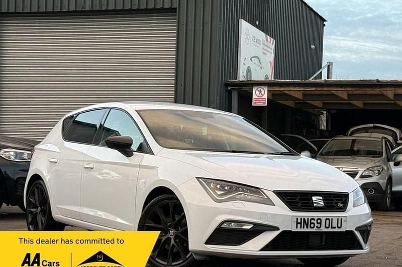 White Used 2019 Seat Leon Black Edition Hatchback | £12,490 (Fair price) - Image 1/1