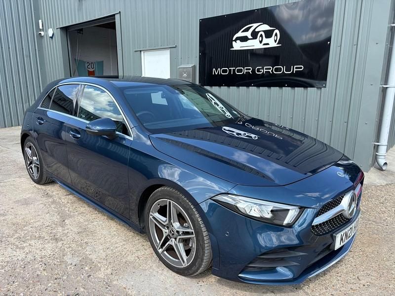 Blue Used 2021 Mercedes A200 Executive Hatchback | £18,999 (Good price) - Image 1/4
