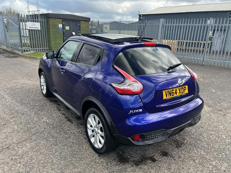 Used Nissan Juke Tekna 2014 Blue SUV