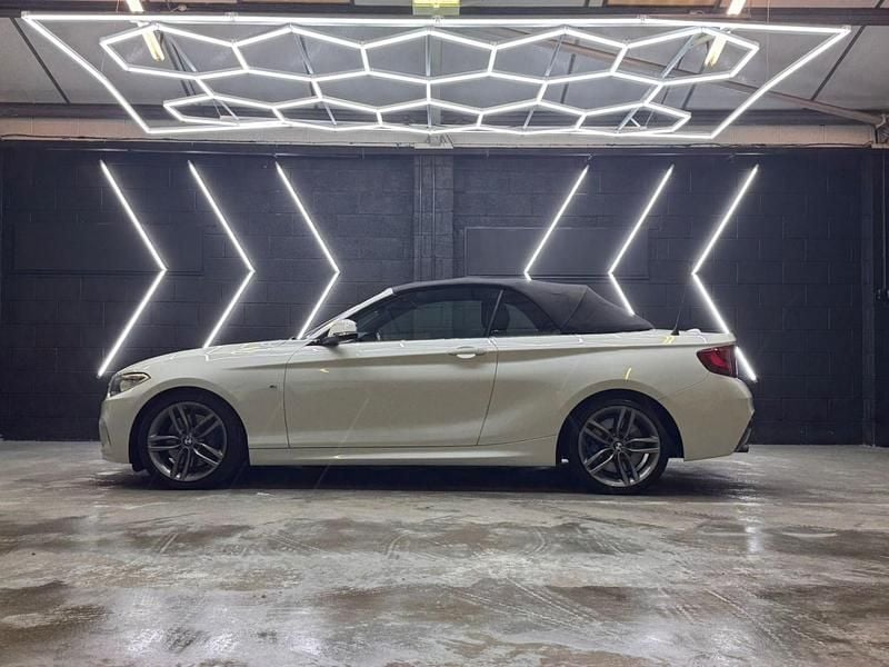 Used BMW 220 M Sport 2015 White Cabriolet
