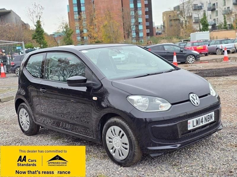 Black Used 2014 VW up! high up! Hatchback | £5,988 (Good price) - Image 1/2