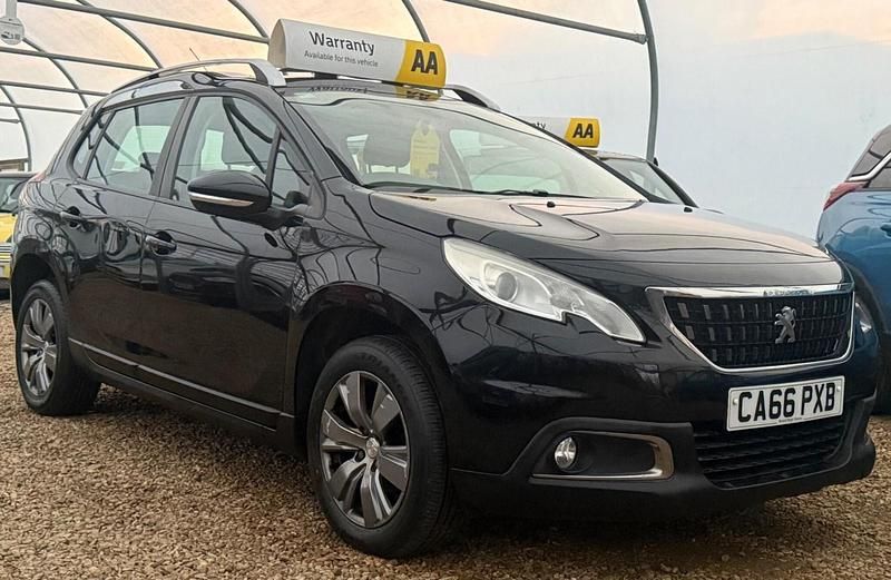 Black Used 2016 Peugeot 2008 Active SUV | £4,799 (Fair price) - Image 1/4