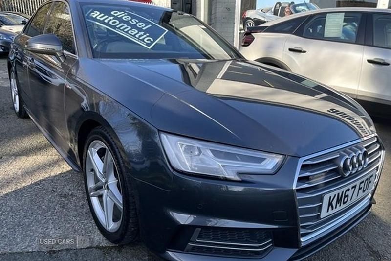 Used Audi A4 S-Line 190 HP (139 kW) 2017 Grey Sedan
