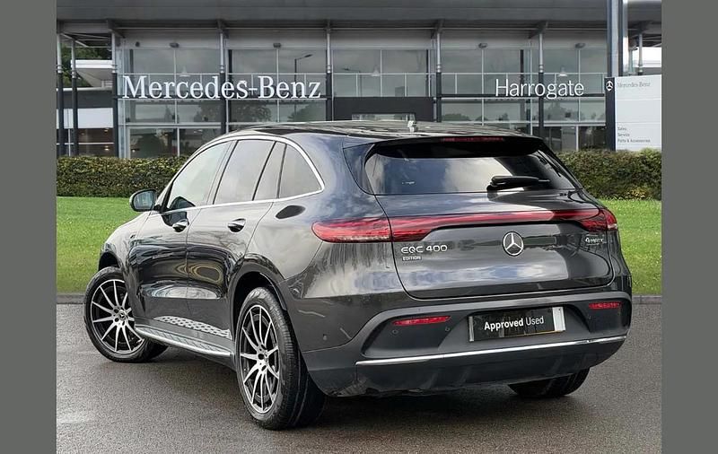 Used Mercedes EQC400 AMG line 300 kW (408 HP) 2023 Grey SUV
