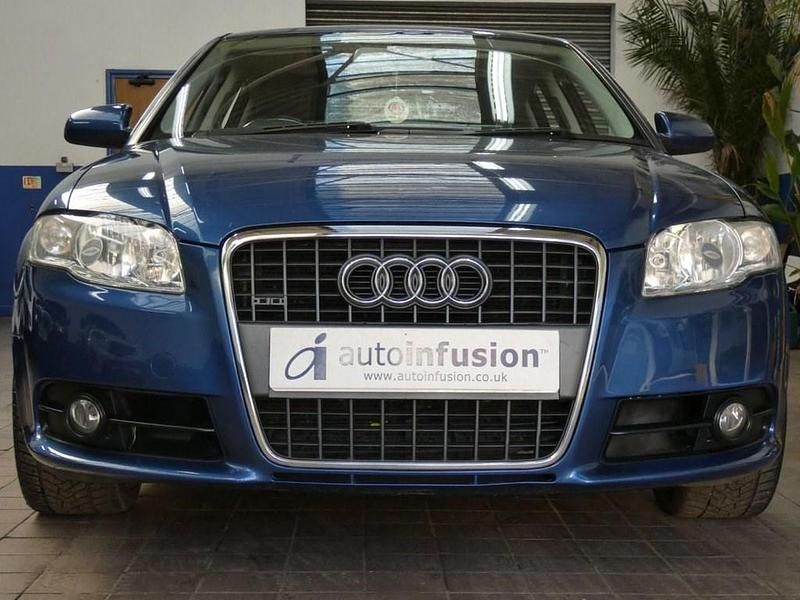 Used Audi A4 S-Line 113 HP (83 kW) 2007 Blue Sedan