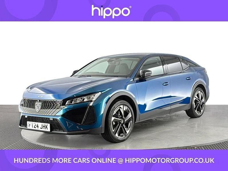 Blue Used 2024 Peugeot 408 Allure Hatchback | £19,480 (Good price) - Image 1/4