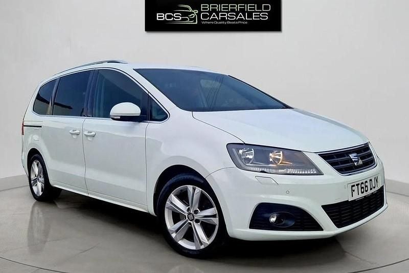 White Used 2017 Seat Alhambra SE MPV | £9,890 (Fair price) - Image 1/1
