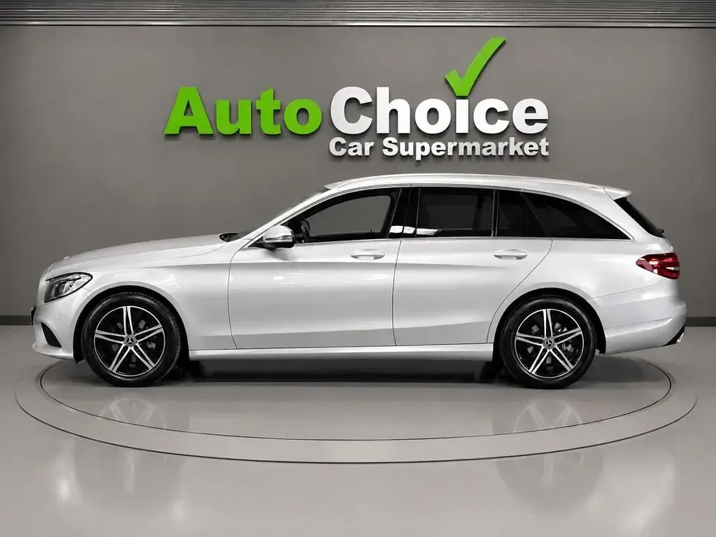 Used Mercedes C200 Premium 2019 Silver Estate