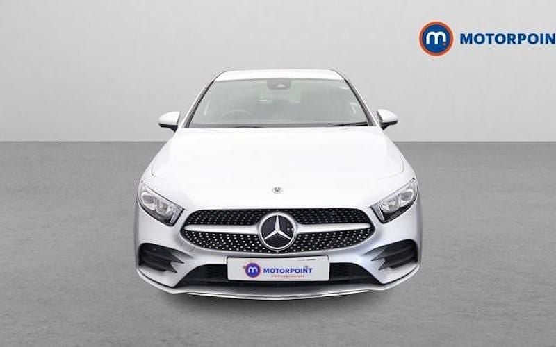 Used Mercedes A200 AMG line 150 HP (110 kW) 2019 Silver Hatchback