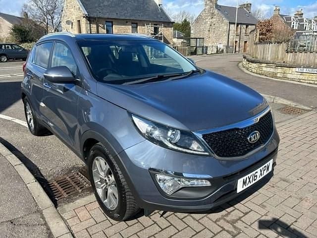 Used Kia Sportage 114 HP (83 kW) 2016 Blue SUV